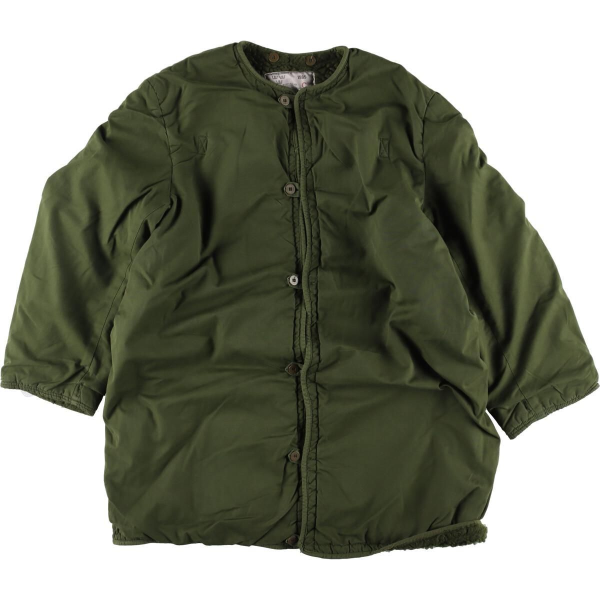 古着 80年代 スウェーデン軍実品 M-59 ミリタリー ライナージャケット 