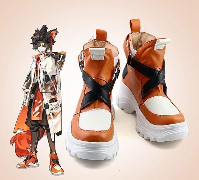 アークナイツ/明日方舟 Aak コスプレブーツ コスプレ 靴 ブーツ Arknightsアクナイコスプレ靴 コスプレブーツアクセサリー ウ コスチューム cosplay 演出服 舞台装 クリスマス 学園祭 プレゼント 