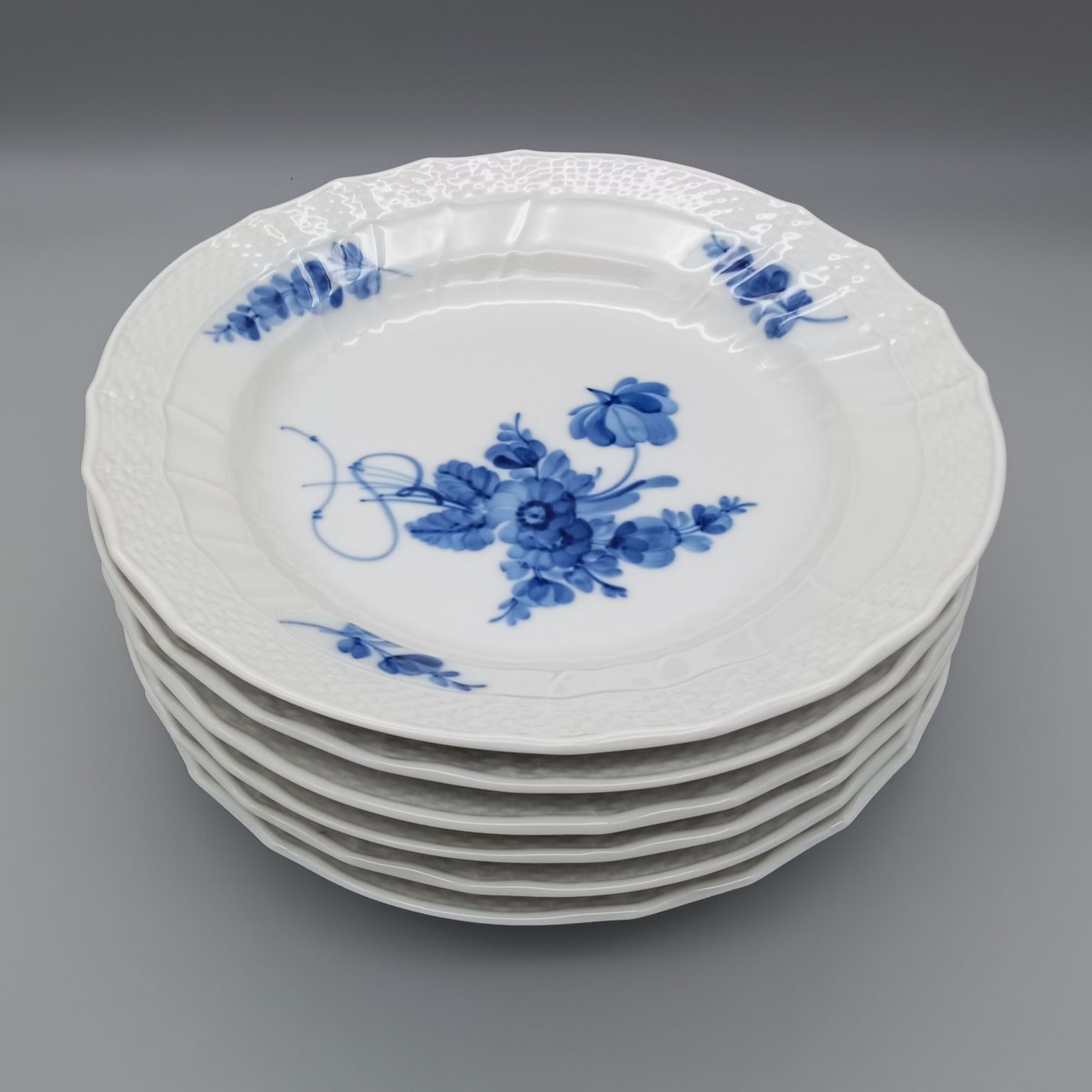 ロイヤルコペンハーゲン ブルーフラワー カーブ プレート 6枚セット ロイヤルコペンハーゲン ブルーフラワーカーブ 購入 ケーキプレート 6