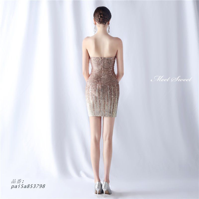 パーティードレス マーメイドラインドレス