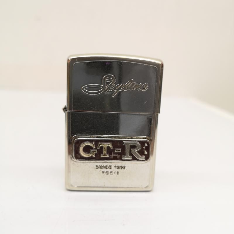 古着 その他ファッション小物 喫煙グッズ 07年 日産 ZIPPO SKYLINE GT-R 動作未 オイル ライター