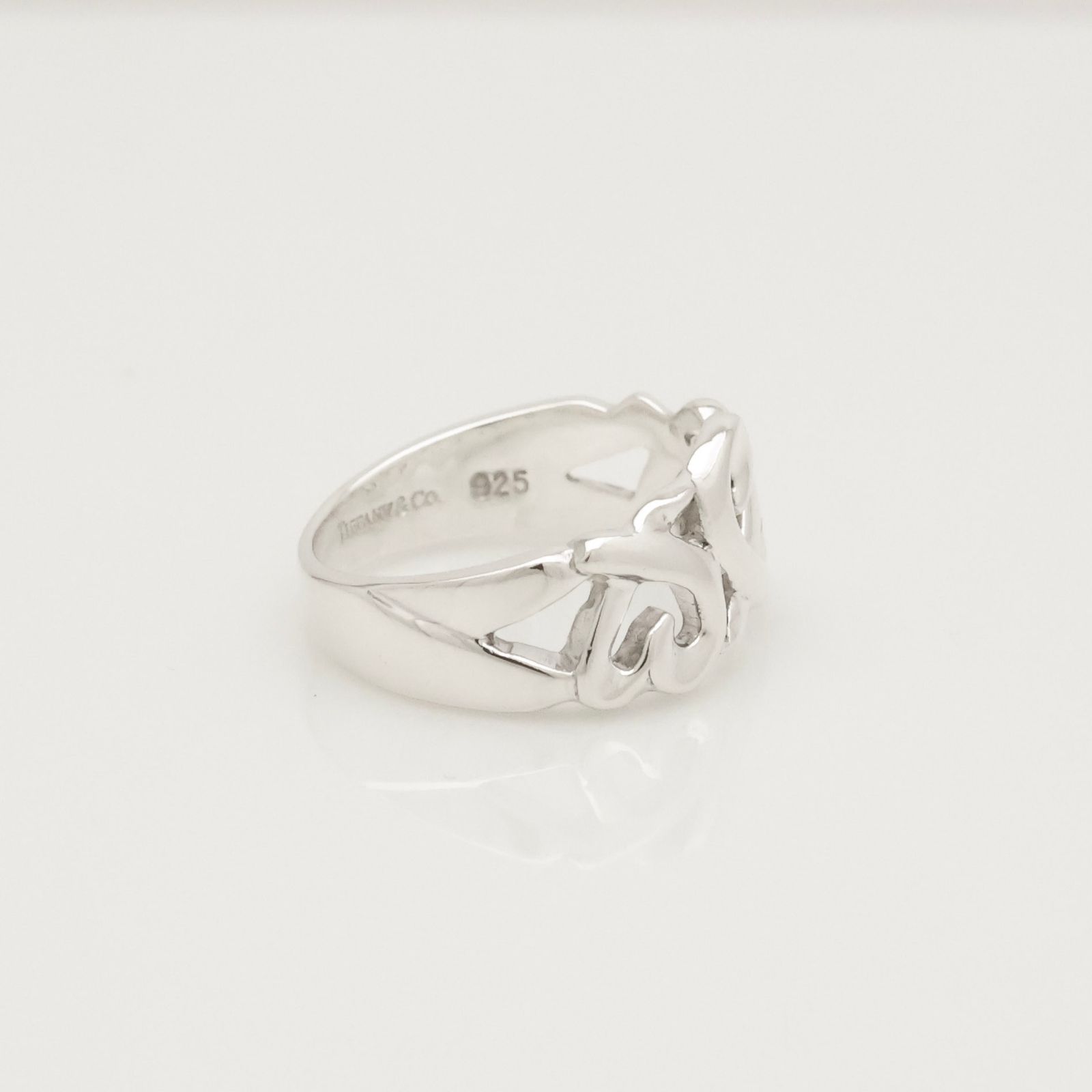 美品】ティファニー TIFFANY＆Co. トリプル ラビング ハート