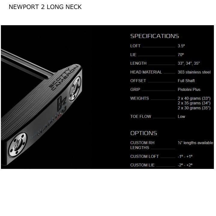 限定品】【新品】スコッティキャメロン B3 トリプルブラック LTD