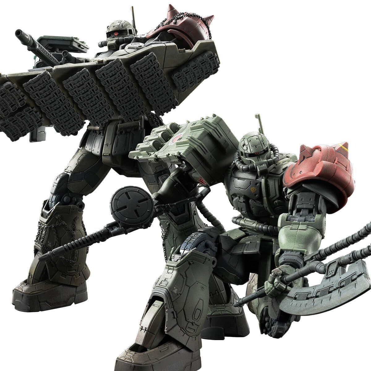 HG ザクⅡ F型 ルショーン機 - 無識別型ザクⅡ ルショーン機 復讐のレクイエム 1|144スケール 色分け済みプラモデル