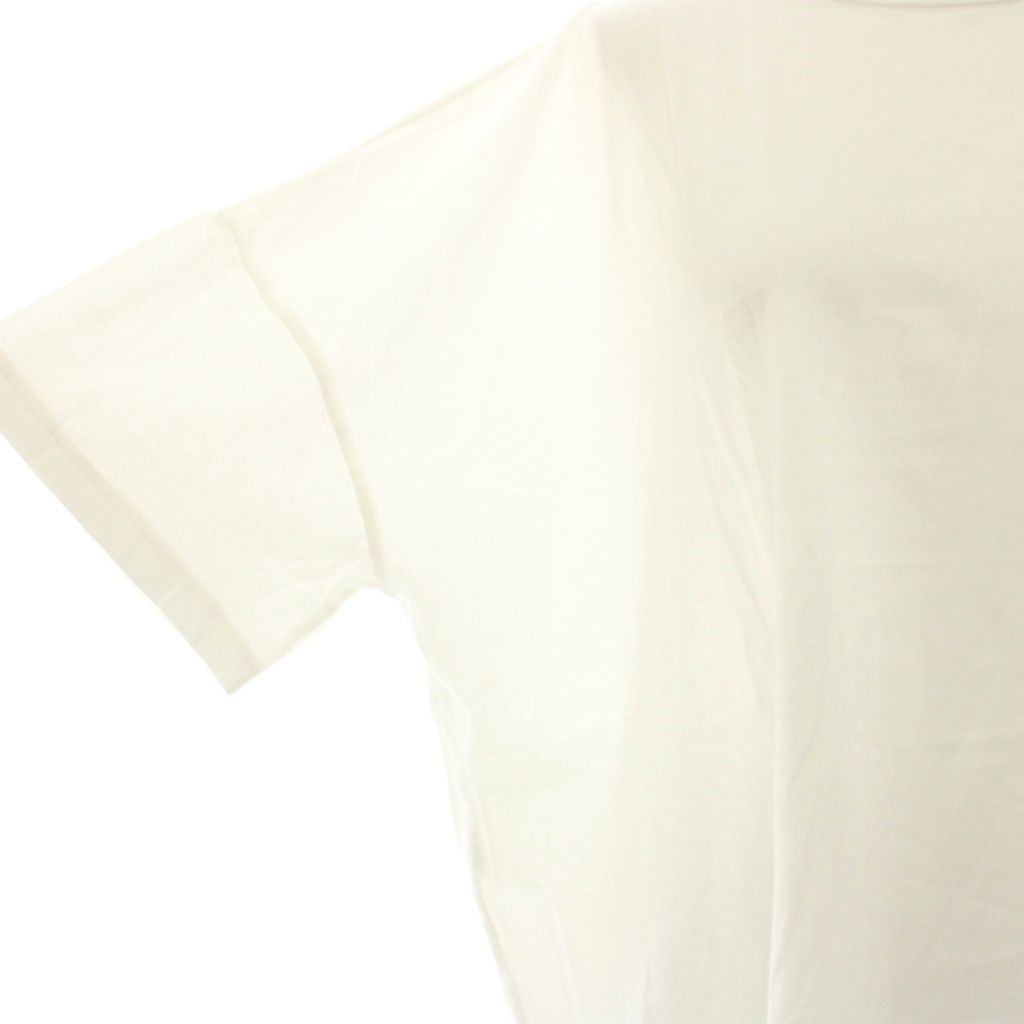 専用。ENFOLD BACK-GATHER T-SHIRT Tシャツ ホワイト エンフォルド ENFOLD 23SS バックギャザーTシャツ BACK-GATHER T