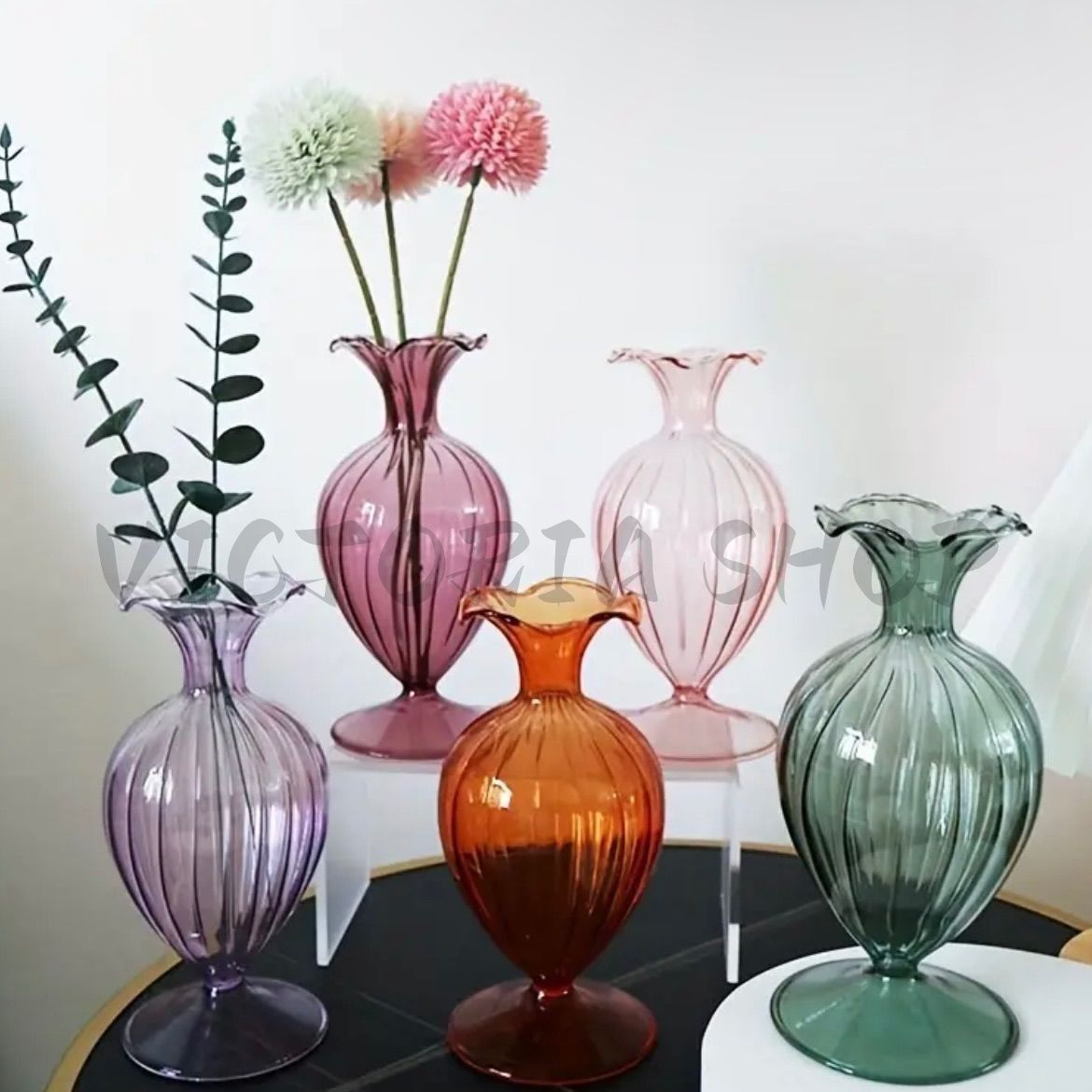 花瓶 一輪挿し 置物 瓶 6本セット