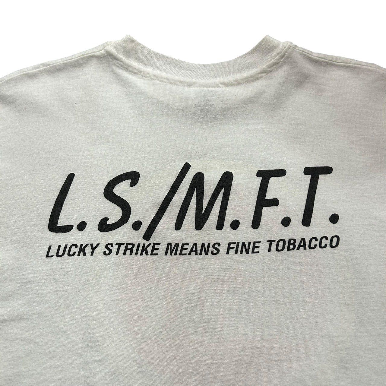 90s \"LUCKY STRIKE\" L.S./M.F.T. USA製 Tシャツ 90s L.S./M.F.T. LUCKY STRIKE USA製 Tシャツ メンズ