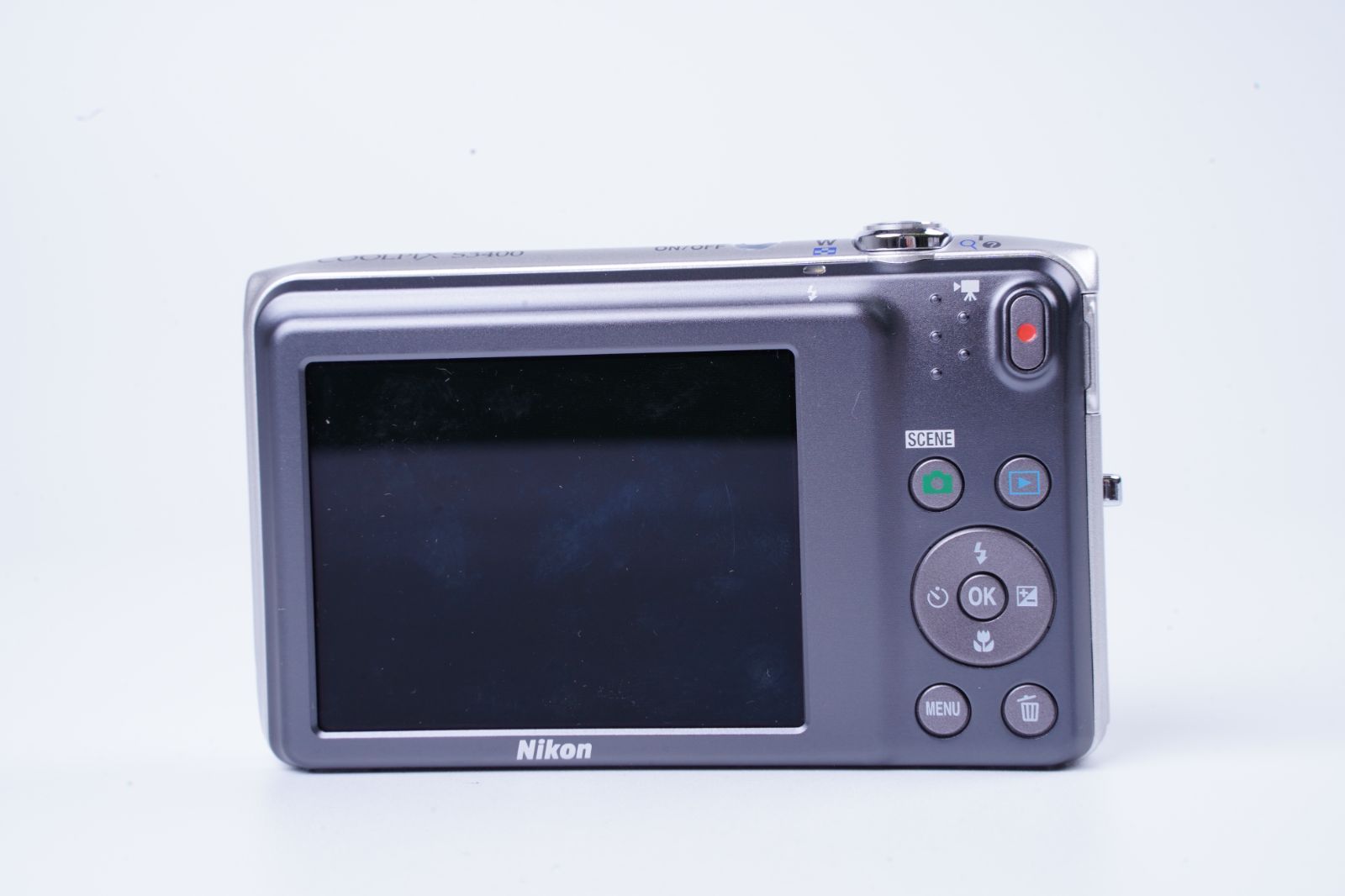 Nikon ニコン COOLPIX S3400 コンパクトデジタルカメラ 中古】Nikon ニコン COOLPIX S3400 クリスタルシルバー