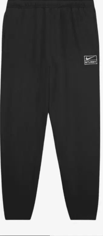 Nike(ナイキ） x STUSSY(ステューシー) NRG ウォッシュド フリース パンツ 黒 （ DO5296 ー 010 ）