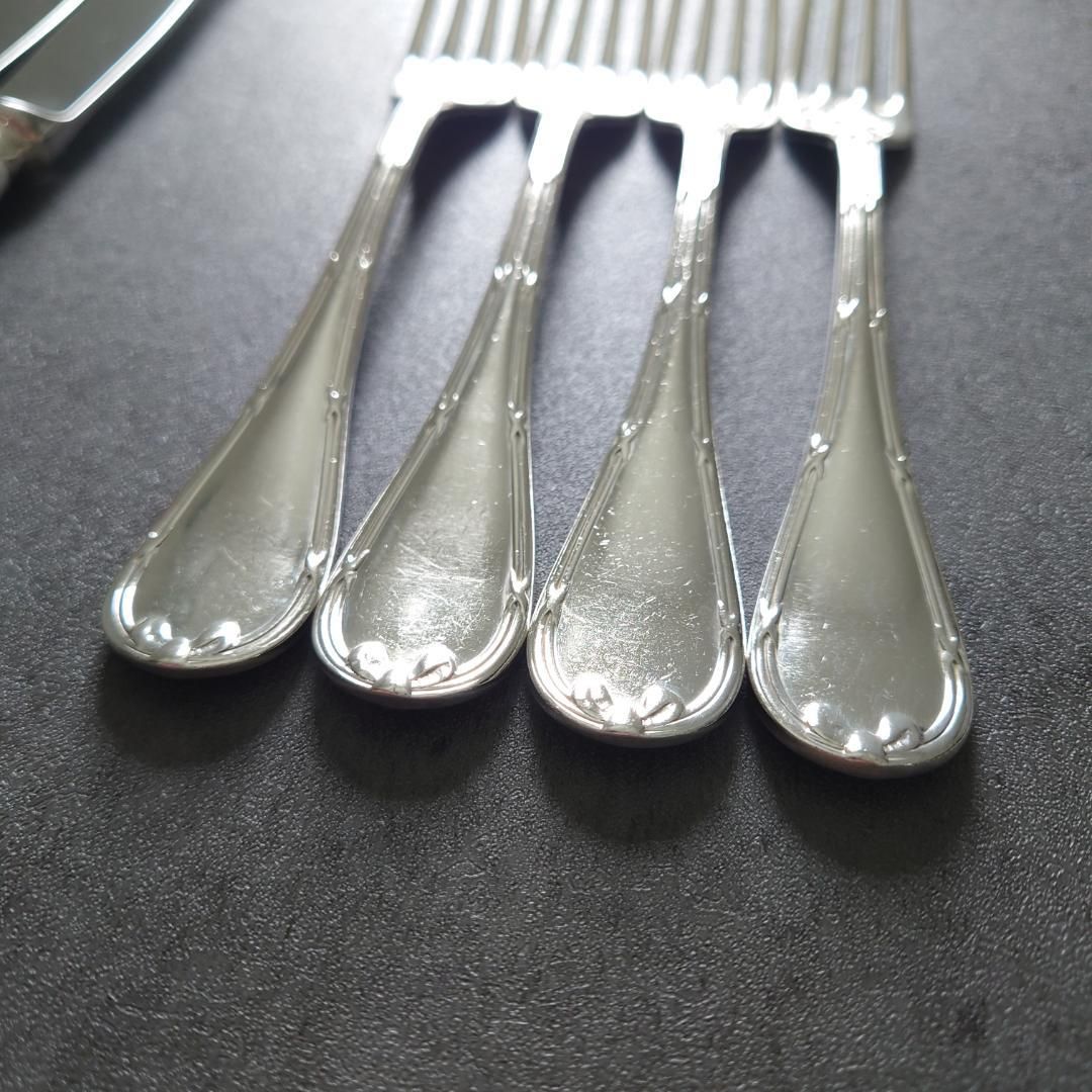 クリストフル リュバン スタンダードナイフ スタンダードフォーク 8点 訳あり クリストフル リュバン スタンダードナイフ スタンダードフォーク 8点