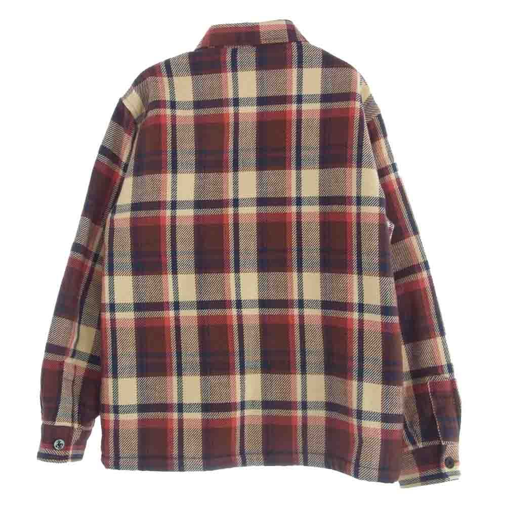 90s A Bathing Ape チェック柄 CPOジャケット ラブジェネ A BATHING APE アベイシングエイプ ラブジェネ チェック CPO