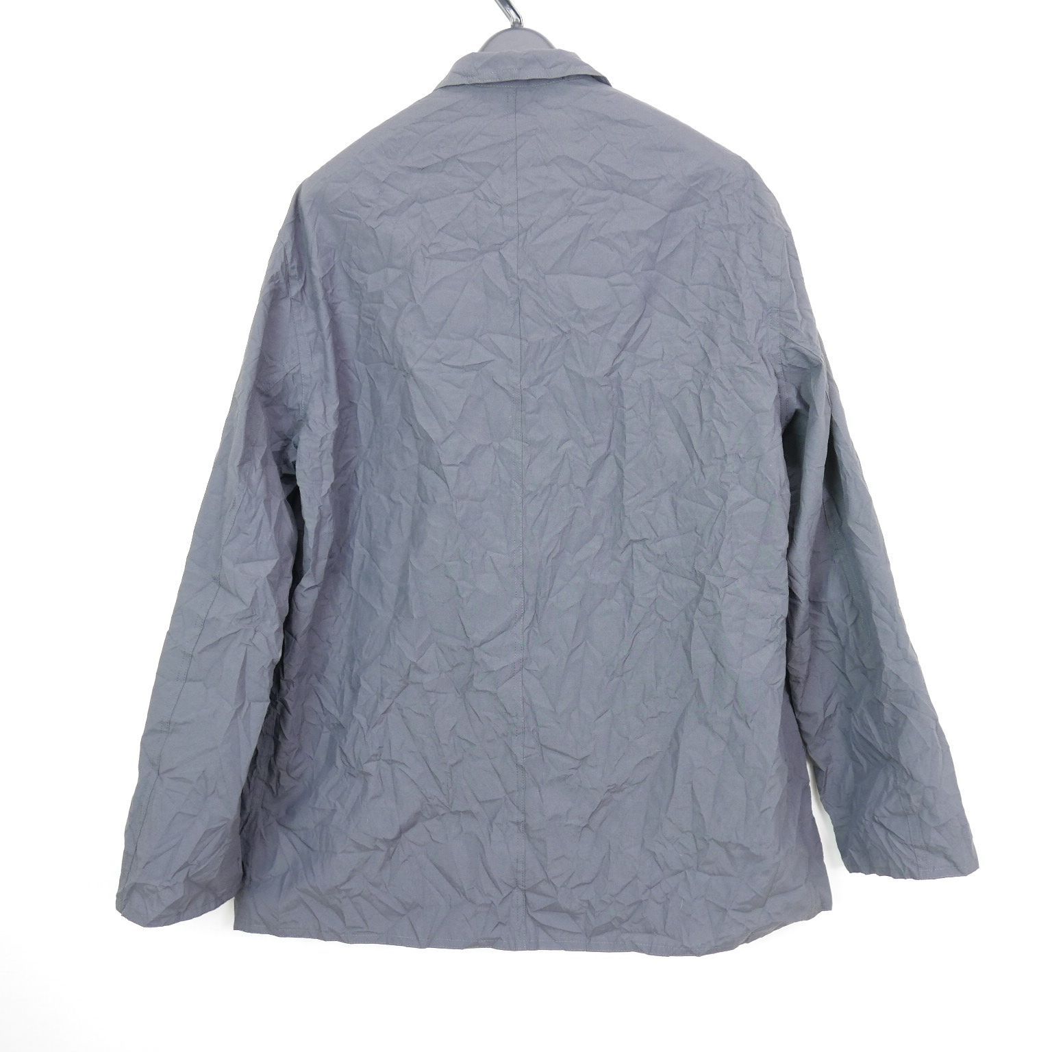 21SS Graphpaper グラフペーパー WRINKLED FRENCH WORK JACKET シワ加工 ドロップショルダー フレンチ ワーク  ジャケット GRAY 1