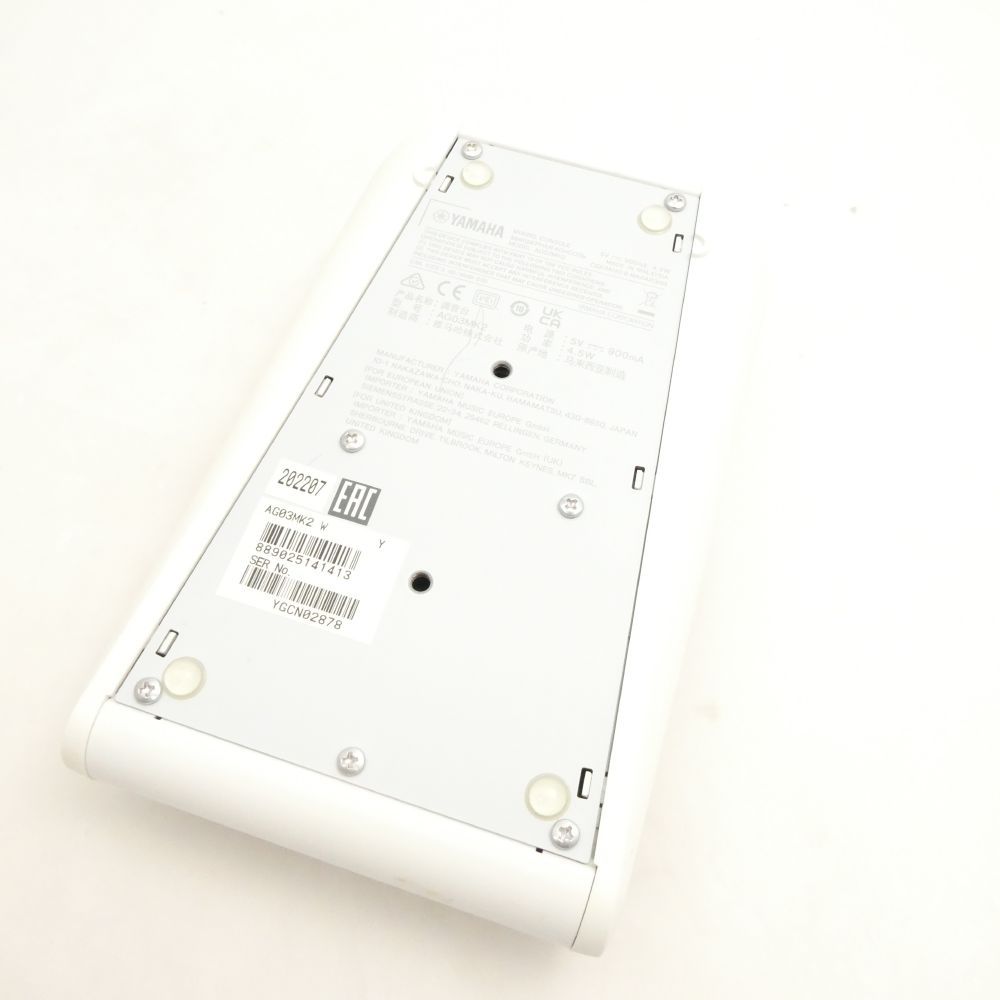 YAMAHA ヤマハ AG03 MK2 オーディオインターフェース ライブストリーミング HY1661 IMPECCABLEHEALTHCARESERVICES_COM