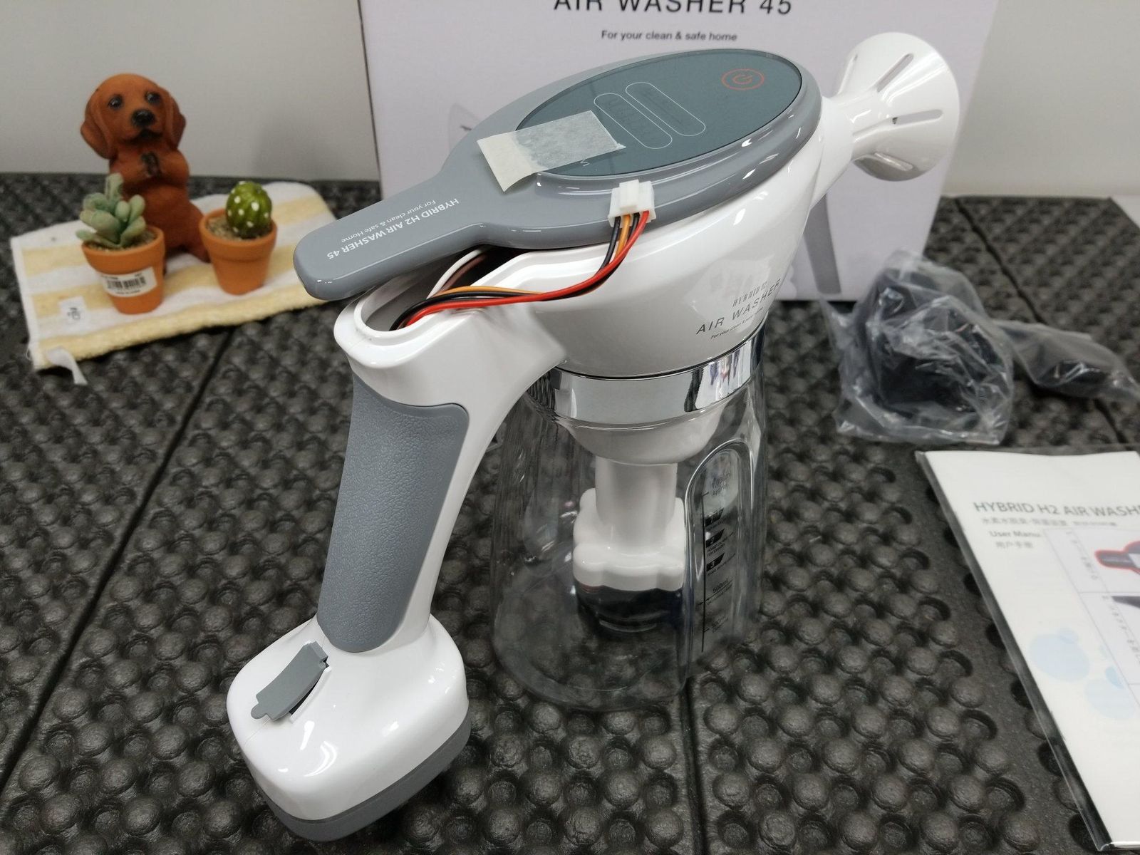 電動ナノ水素除菌ミスト噴霧器 HYBRID H2 AIR WASHER 45 エア