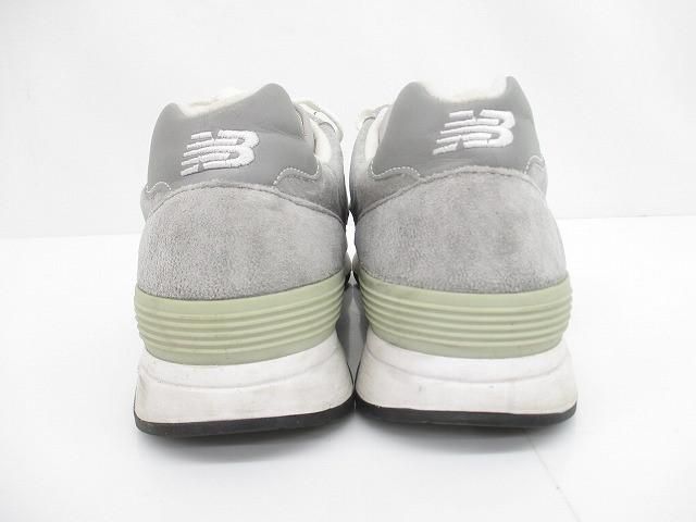 良品 ニューバランス New Balance M1400JGY ローカットスニーカー 27.5cm グレー メンズ