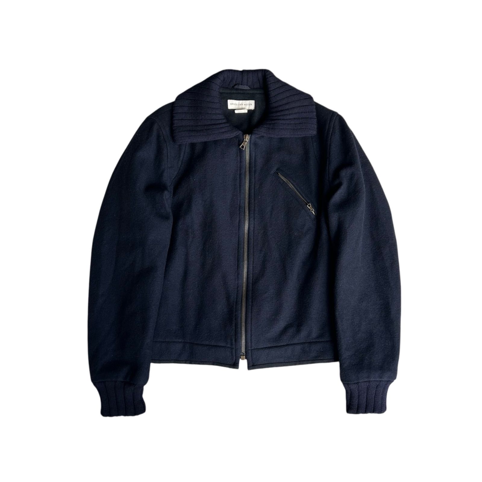 dries van noten kint docking wool blouson 97aw - メルカリ