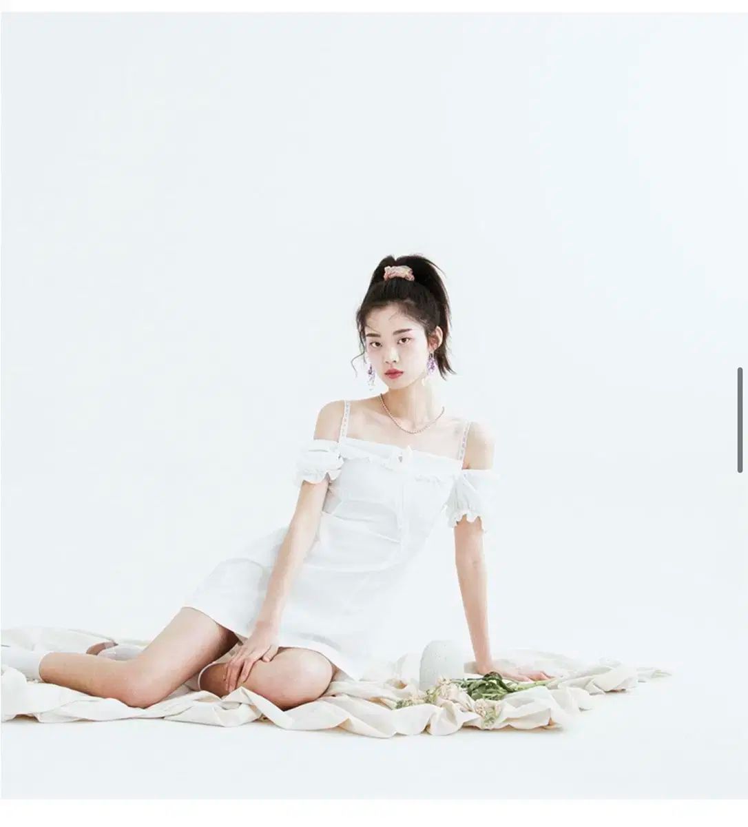 カプリス サマー ミニ フリル ドレス リズリサ ドレスワンピース LIZ