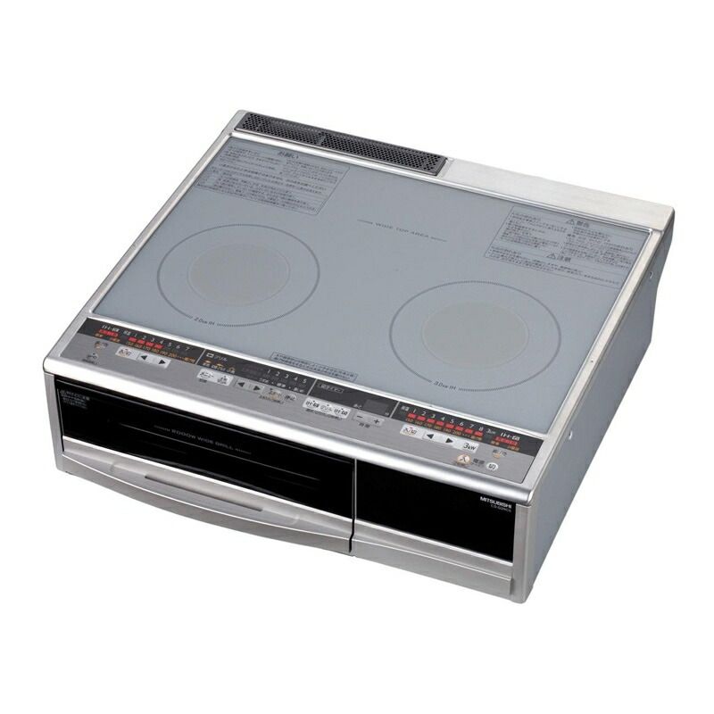 三菱 MITSUBISHI IHクッキングヒーター グレイスシルバー CS-G29CS 