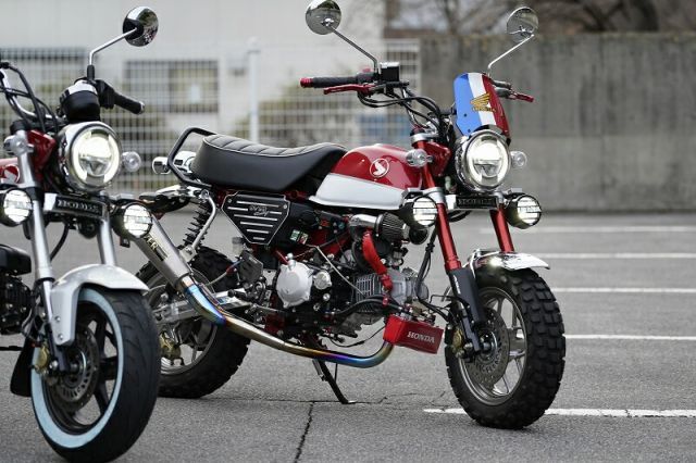 モンキー125 PIAAドライビングランプ 9.4W LEDホワイト