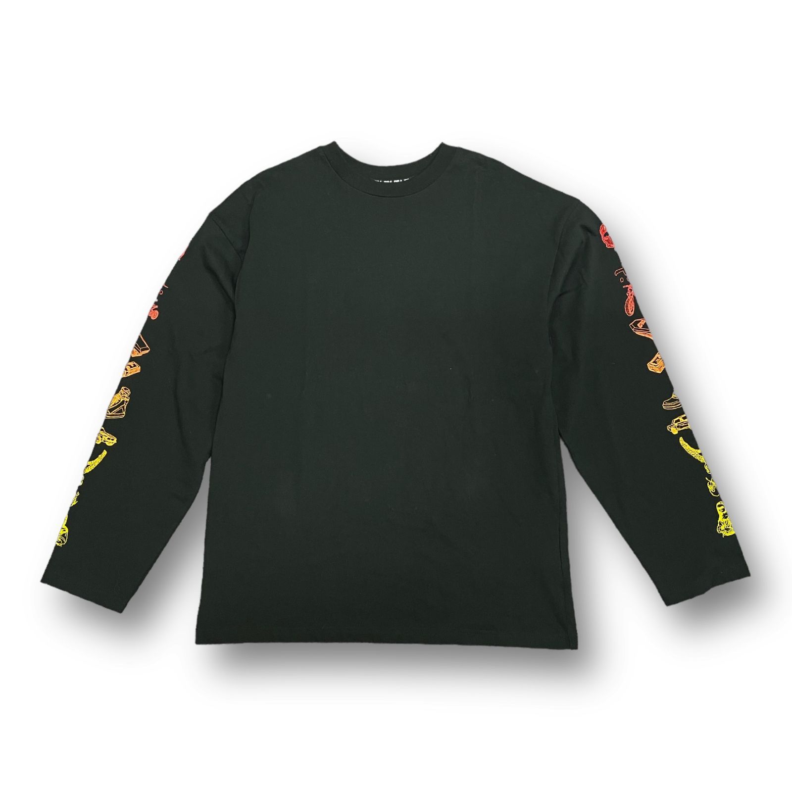 定価30800円 CVTVLIST Pieces L/S tee 2201070302 プリント カットソー 定価30800円 CVTVLIST Pieces L/S tee 2201070302 プリント カットソー