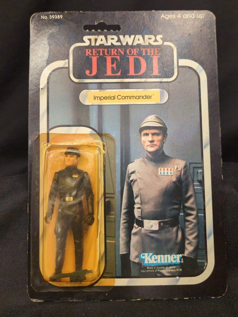 KENNER 77バック ACTION FIGURES IMPERIAL COMMANDER 3.5インチ