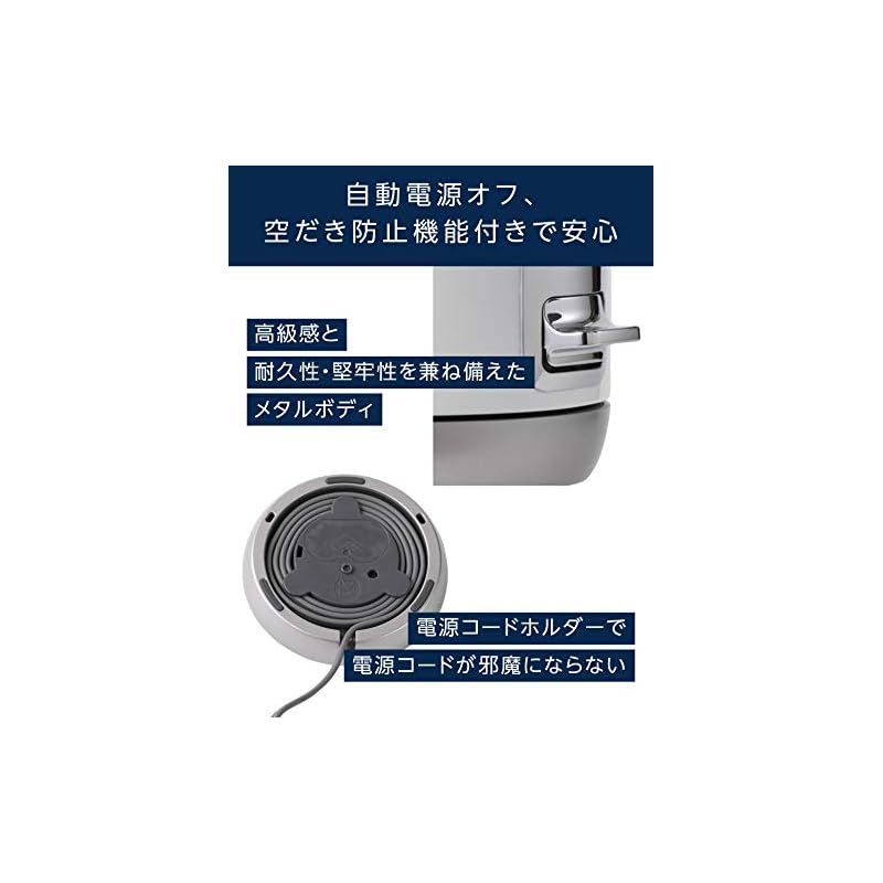 De'Longhi (デロンギ) 電気ケトル ケーミックス [kMix] ZJX650J