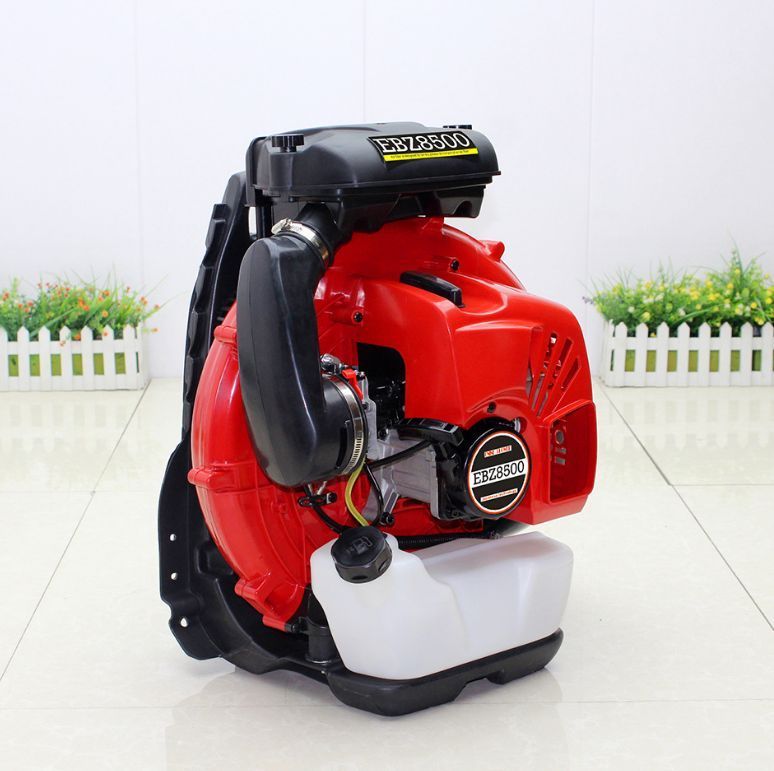 エンジン式 背負式 ブロワーブロアー ブロワ 4サイクル ハイパワー 強力 排気量75.6cc 送風機 掃除 砂 道路 枯葉 ストラップ付き