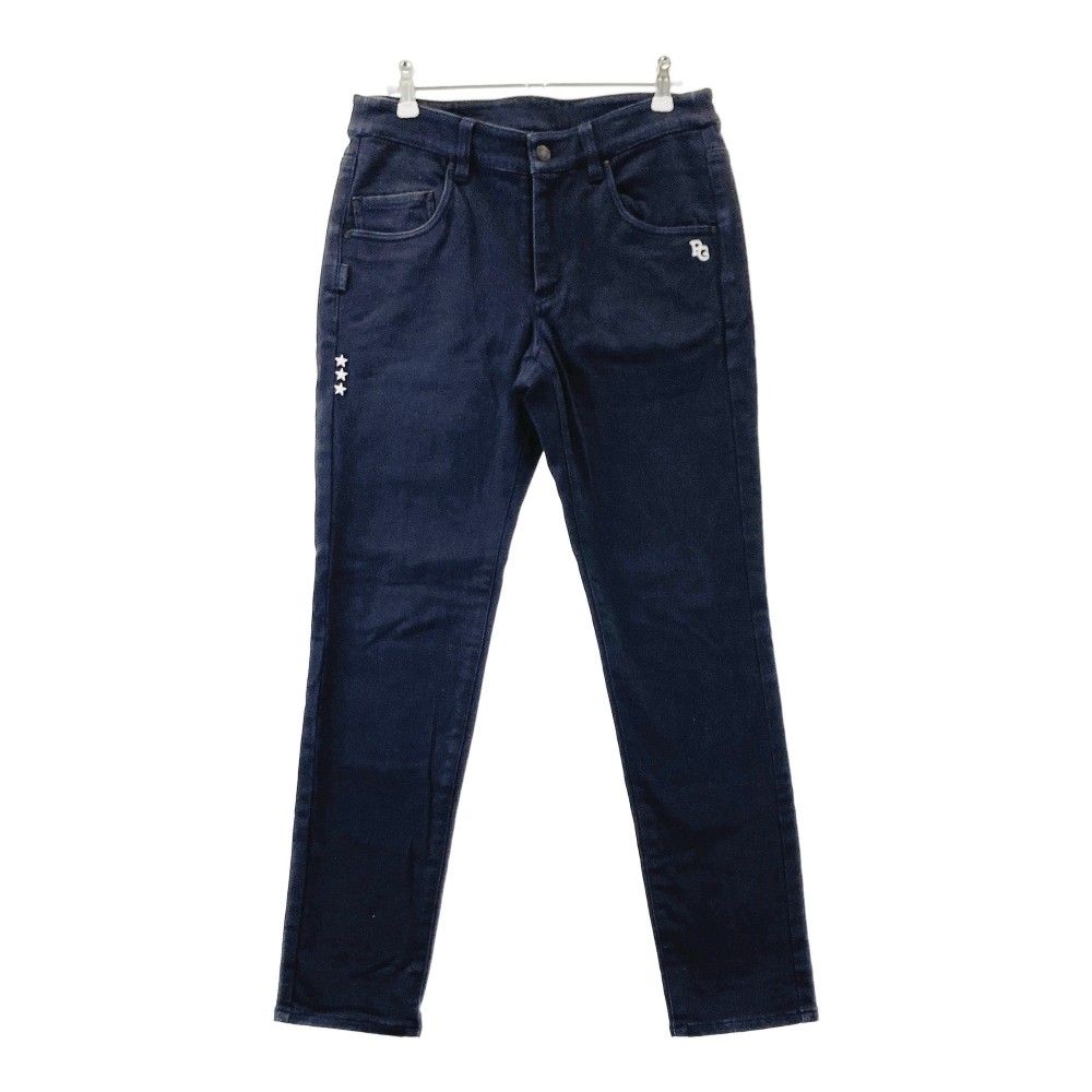 パーリーゲイツ　サーマル　ストレッチ　パンツ　ネイビー　レディース pearlygates☆パーリーゲイツ ☆ レディースパンツ サイズ1 サイズ：4