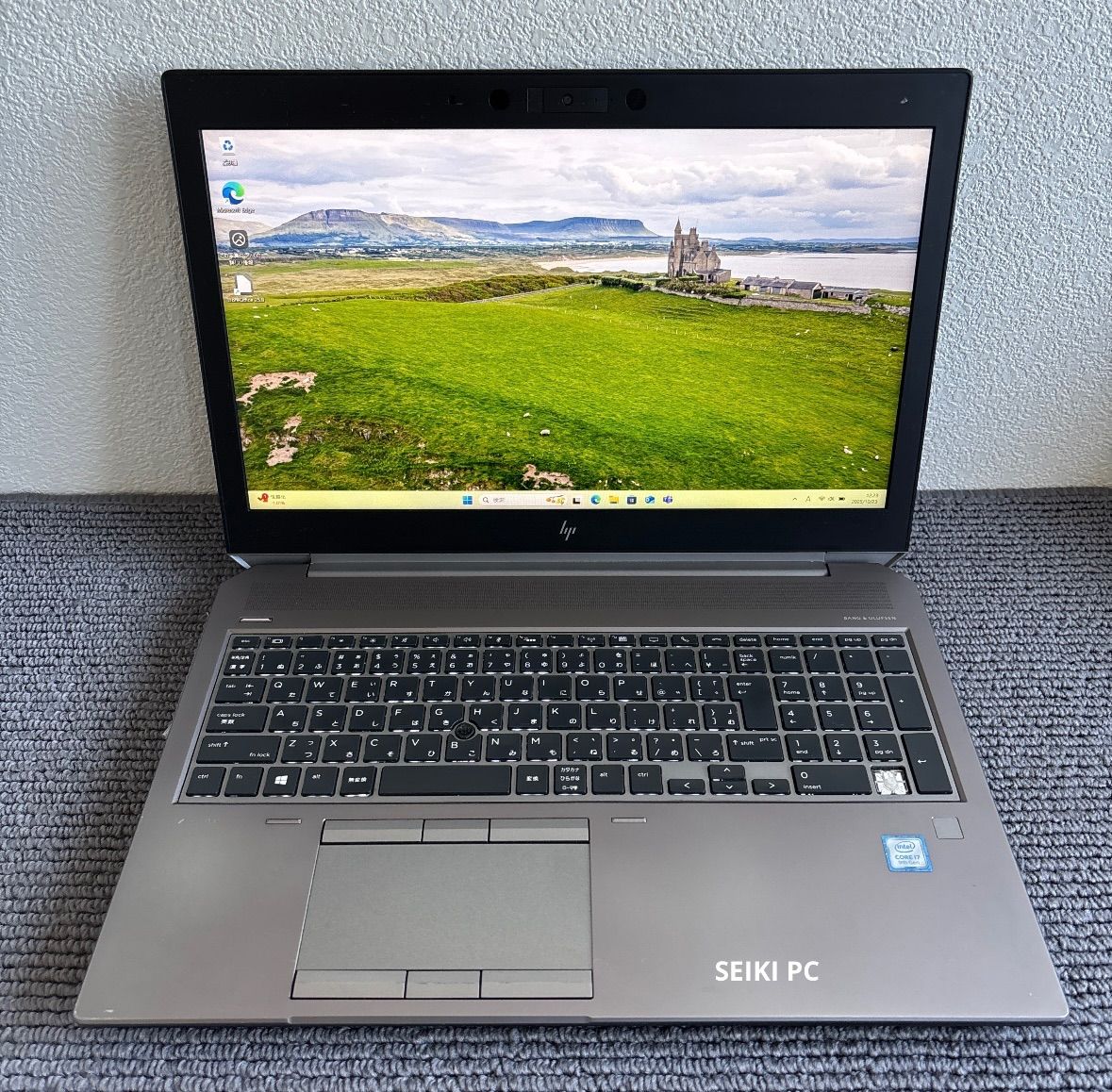 HP ZBook 15 G6 i7-9750H メモリ32GB HDD1TB SSD512GB Ouadro T1000 顔 指紋認証 Win11
