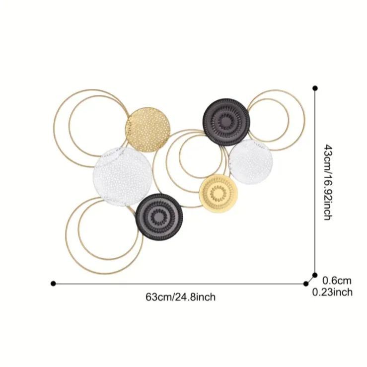 アート ウォールアート 壁飾り 北欧 インテリア 月と太陽 おしゃれ メタル アイアン オーナメント お洒落 リビング 寝室 エレガント ゴールド シンプル オフィス NEXPOTALLINN_EU