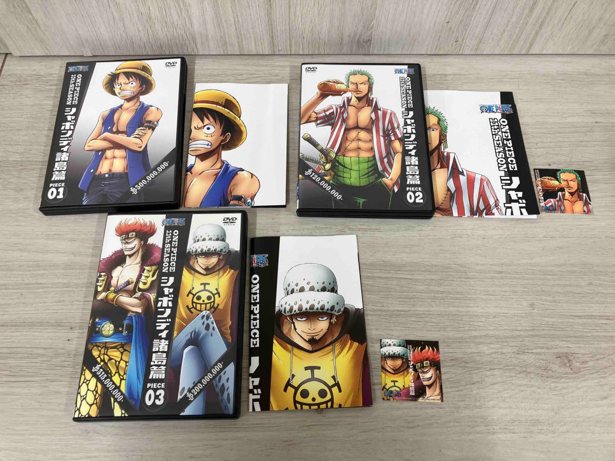 DVD 【※※※】[全6巻セット]ONE PIECE ワンピｰス 11THシｰズン シャボン