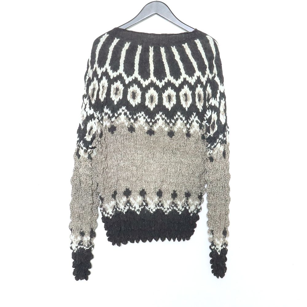 未使用 MASU ポップコーンノルディックセーター - メルカリ