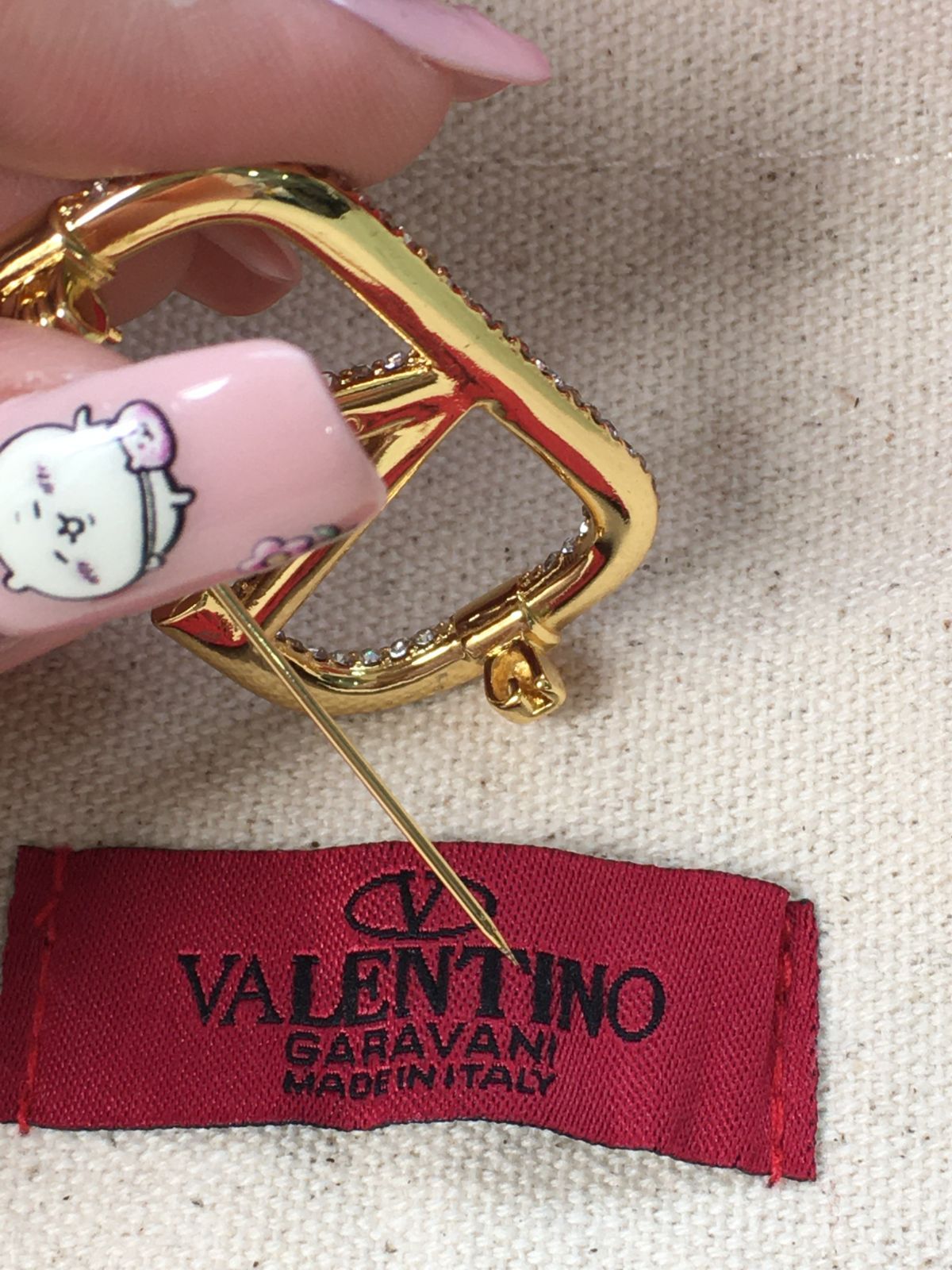 ☆実物撮影☆VALENTINO ヴァレンティノ ゴールド アクセサリー ...