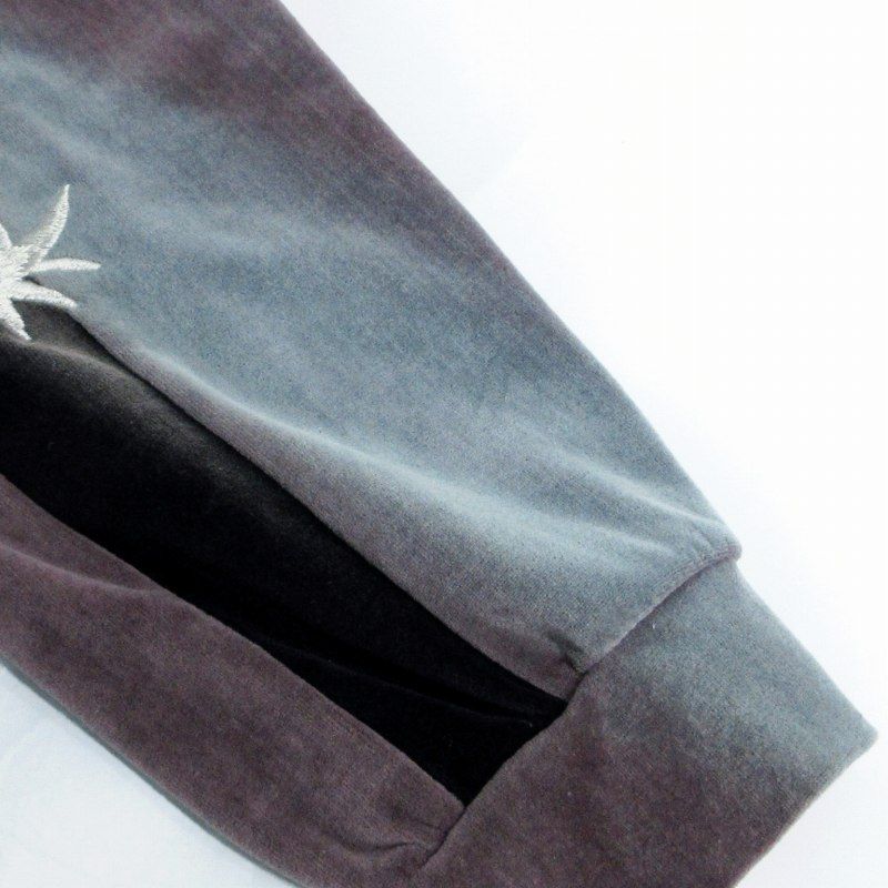 ダブレット doublet 17AW CHAOS EMBROIDERY TRACK HOODIE カオスエン  