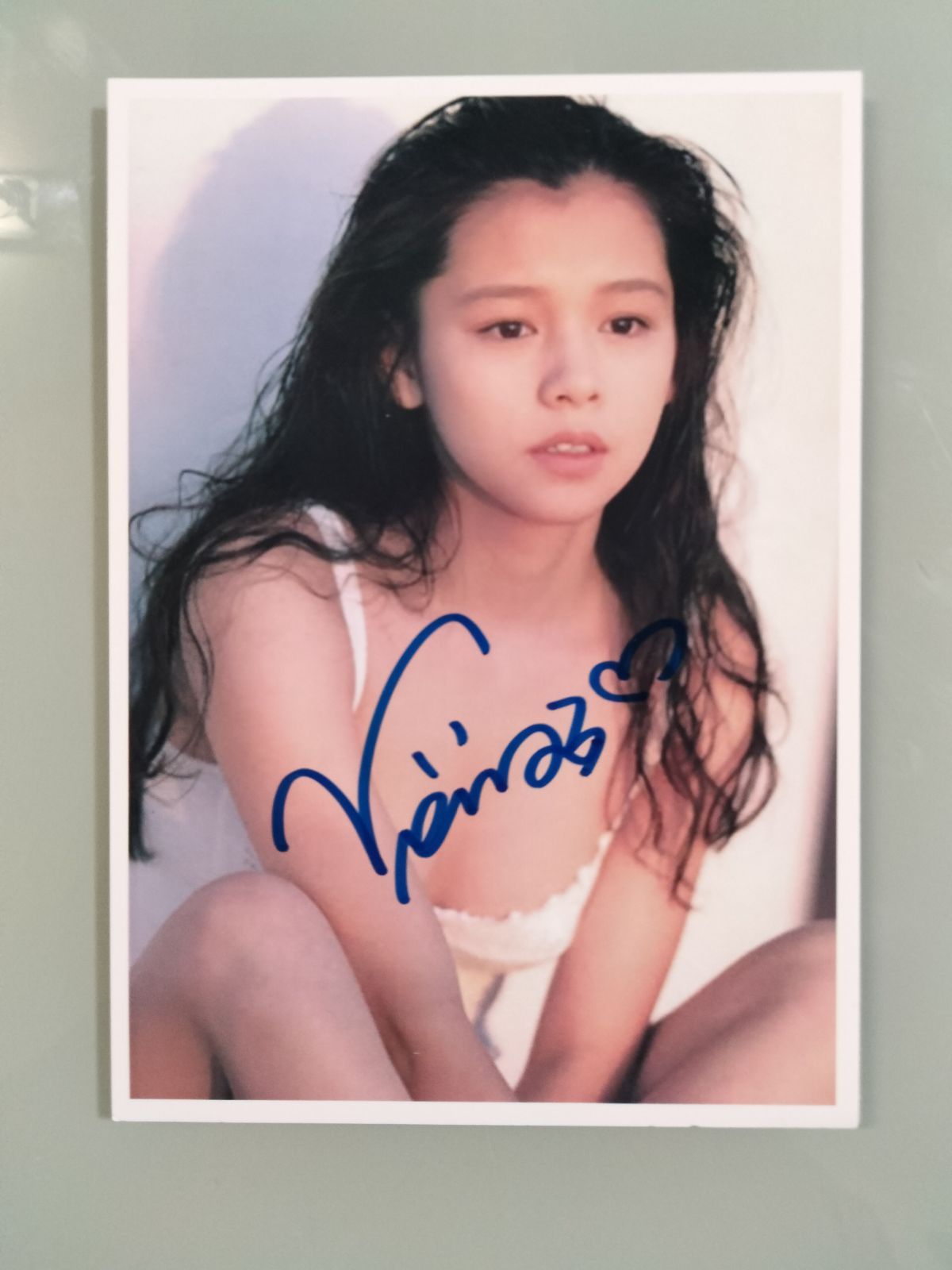 タレント・お笑い芸人ビビアン・スー直筆サイン入り2Lサイズ写真…Vivian Hsu…