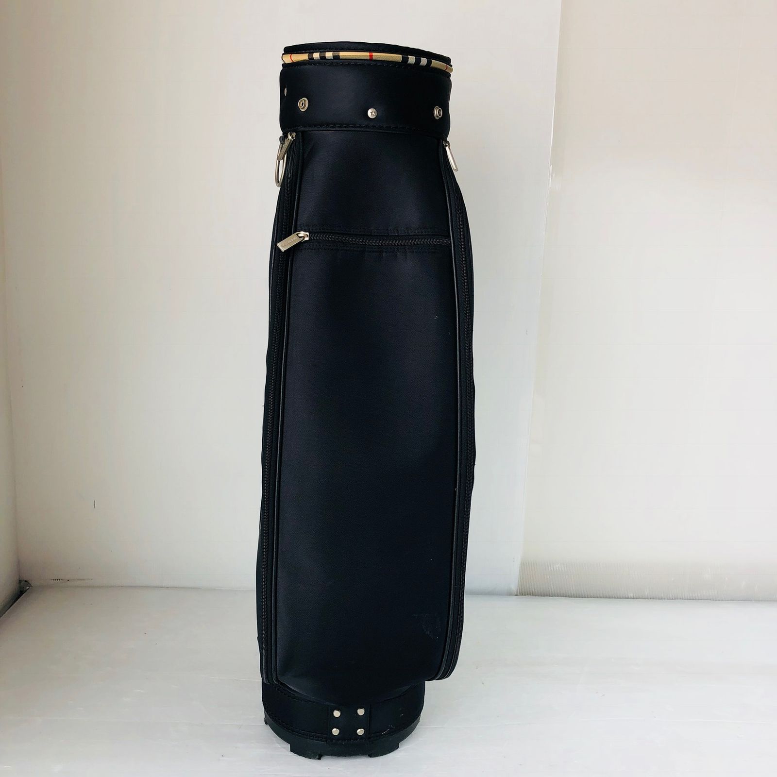 ゴルフ　キャディバッグ　BURBERRY バーバリー　ブラック　NT747 ゴルフ キャディバッグ BURBERRY バーバリー ブラック NT747 BURBERRY