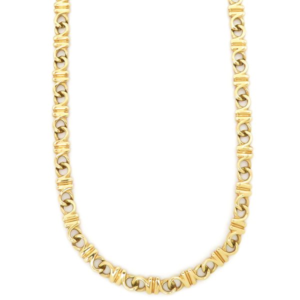 ティファニー Tiffany & Co ネックレス デザインチェーン K18YG