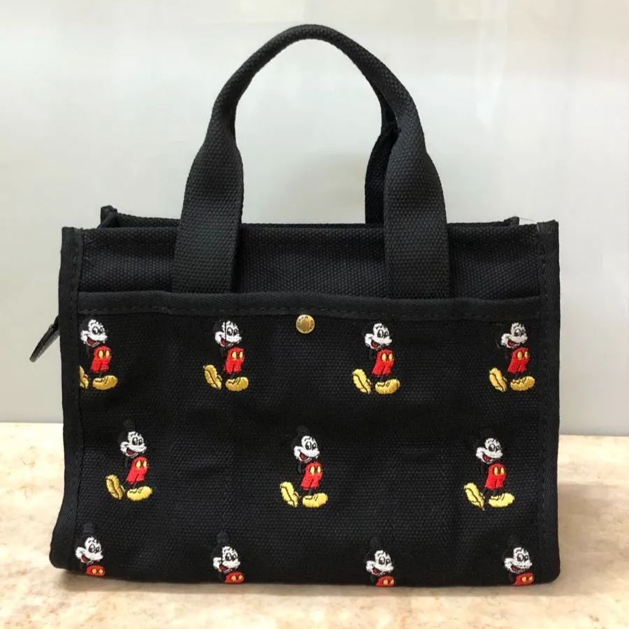 coach カーゴトート26.ディズニーバッグ　ミッキー　CAE70 美品】COACH コーチ ディズニー カーゴトート 26 バッグ