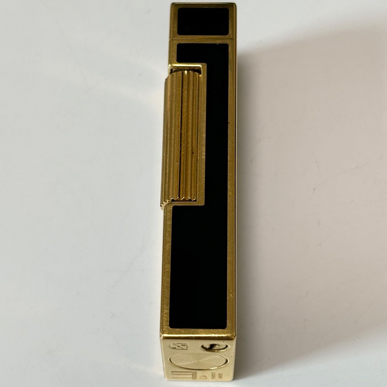ダンヒル ゴールド ガスライター dunhill 着火未確認 ストライプ