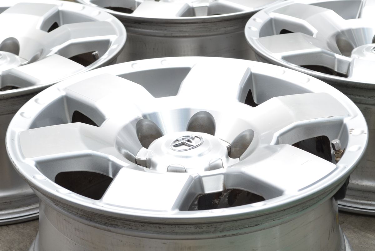 スタッドレス用等に トヨタ FJクルーザー 純正 17in 7.5J 15 PCD139.7 4本セット 交換用 ランドクルーザープラド ハイラックス サーフ WWW_KEYKAYAK_COM