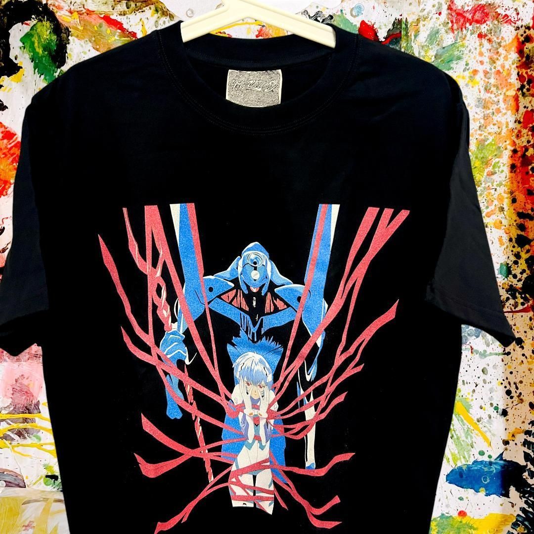 エヴァンゲリオン tシャツ vintage evangelion 90s綾波レイ e0571021180e7ab9cb812781c791ff