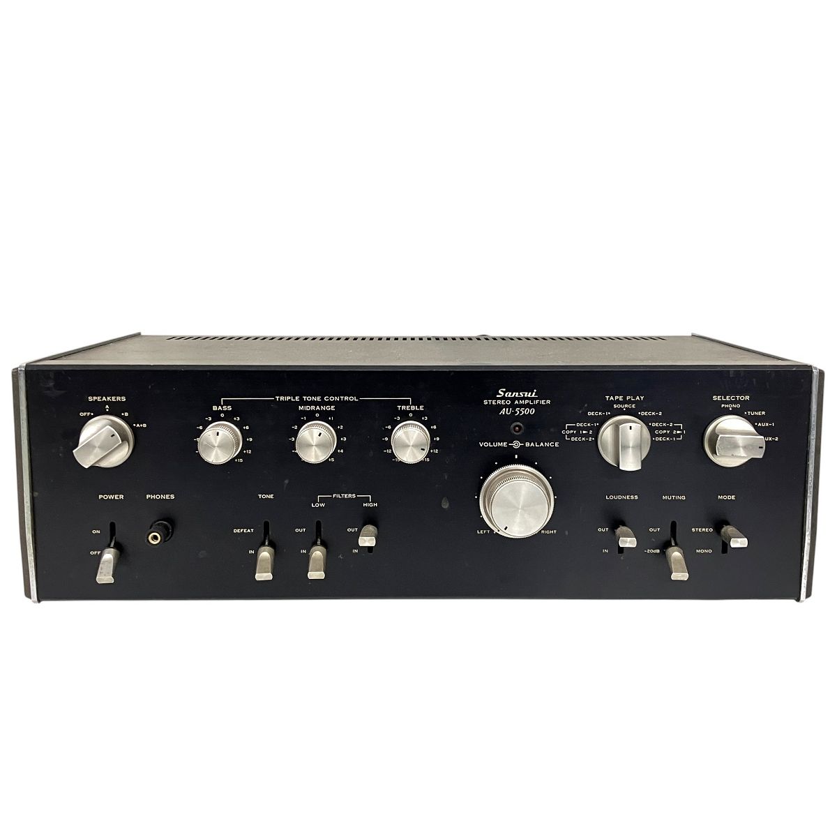 KENWOOD ケンウッド L-03A プリメインアンプ KENWOOD L-03A その① : フラットバーロードで行こう！