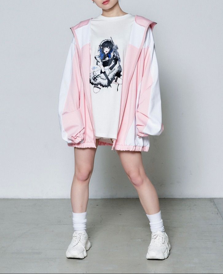 whinny(ホワイニー) カリスマニートパーカー グレー