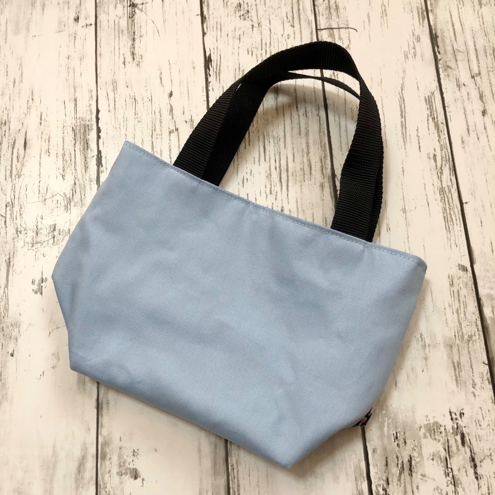 ☆セール品(現品限り) お手軽猫柄ミニトートバッグ パーリーにゃんこ 
