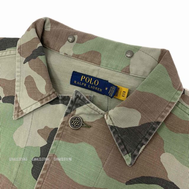 新品未使用！ POLO RALPHLAUREN TWILL CAMO COVER ALL ポロ