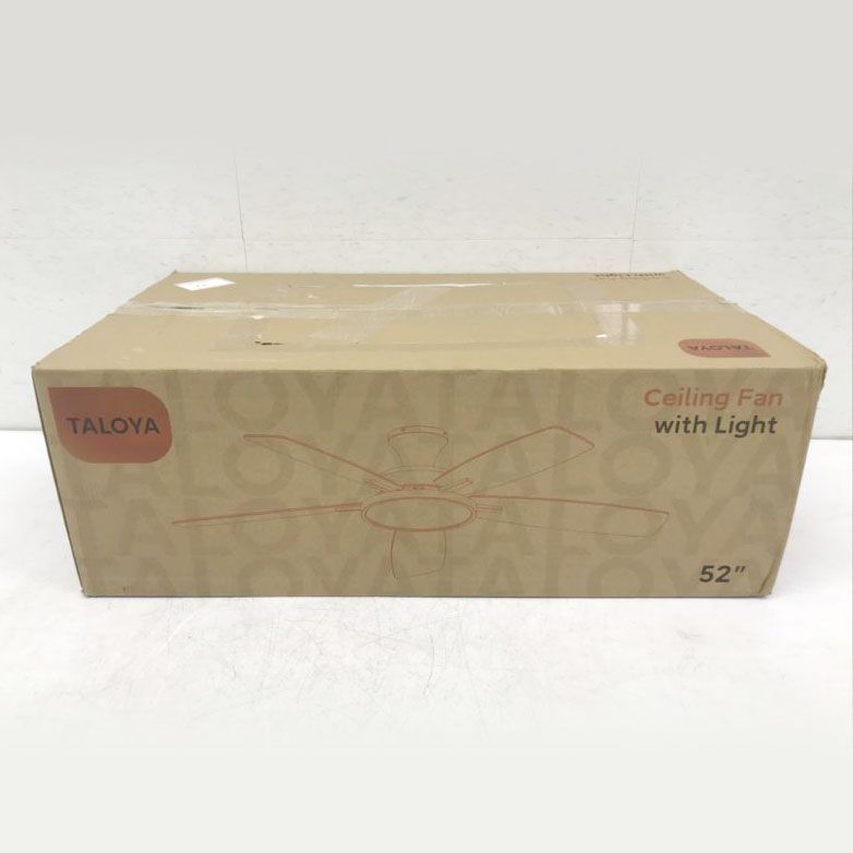 D8201 シーリングファンライト 10〜12畳 Taloya TLY52-WE-5X-T5-J 調光 調色空調