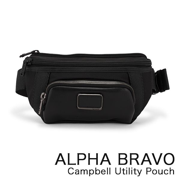 トゥミ TUMI ボディバッグ ALPHA BRAVO キャンベル ユーティリティ ポーチ 0232310D | 125388-1041 ブラック Black メンズ ワンショルダー ファッション TU9-A971-000