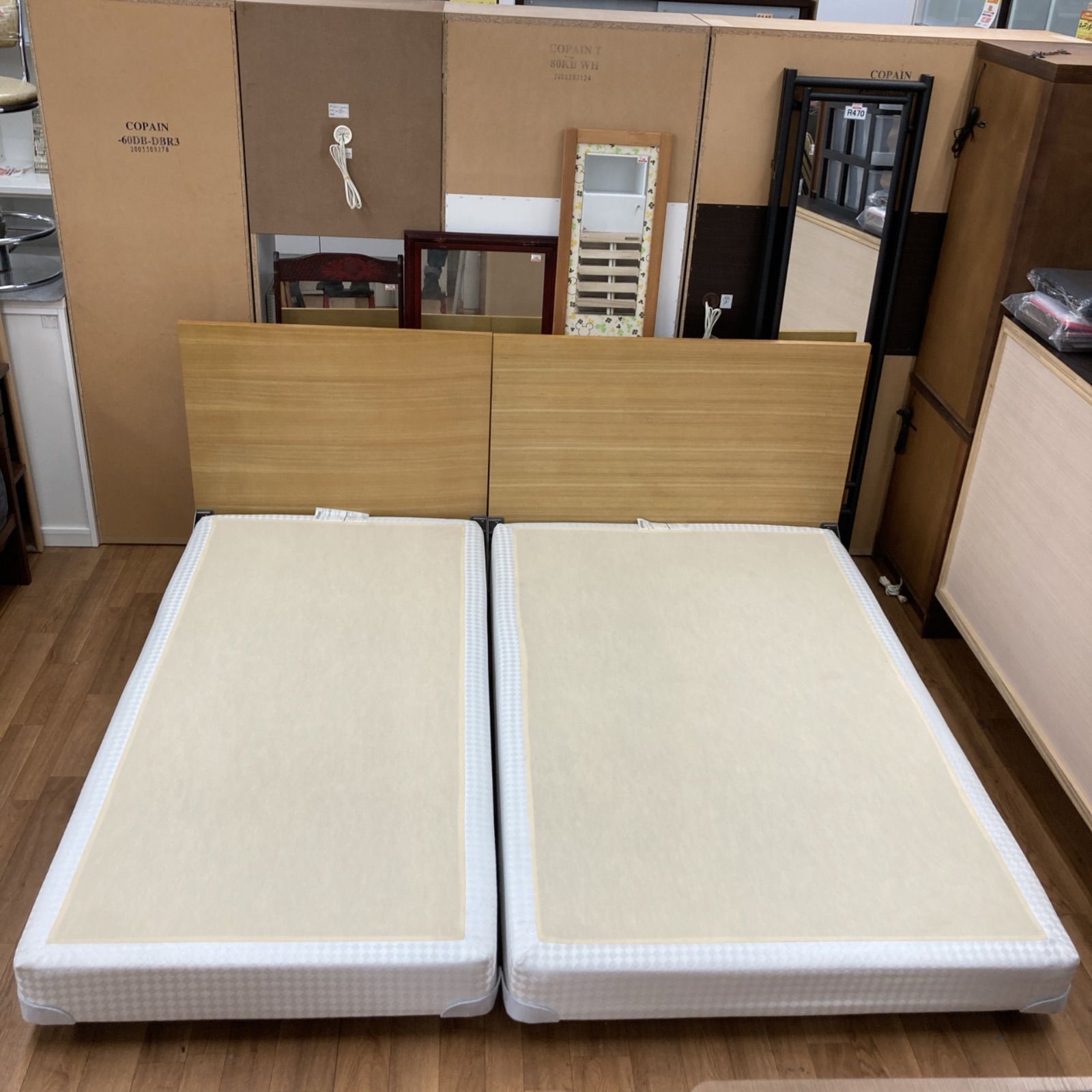 KINGSDOWN セミダブル＆シングルベッドセット