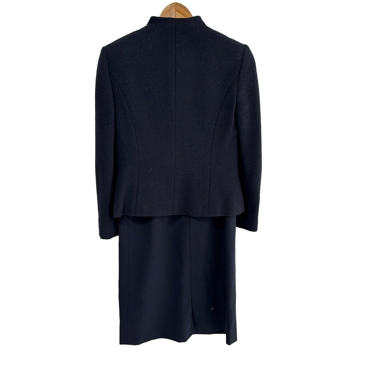 ミスアシダ（miss ashida）秋冬濃紺スーツ お受験・卒式行き等にも