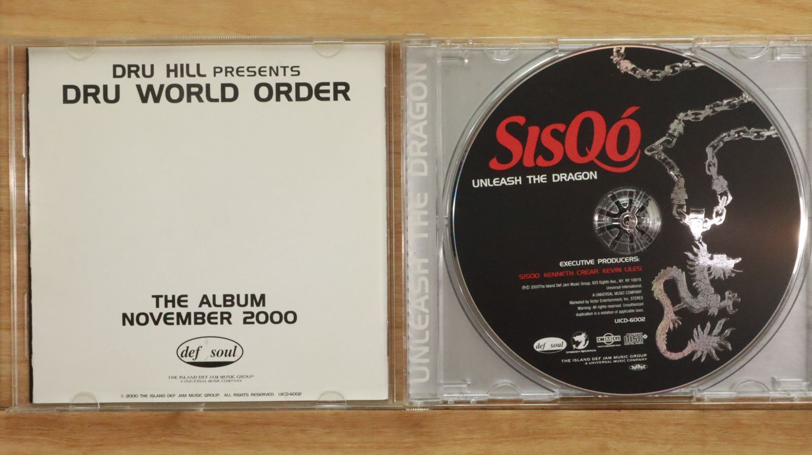 国内盤CD☆シスコ/sisqo□ アンリーシュ・ザ・ドラゴン(ツ